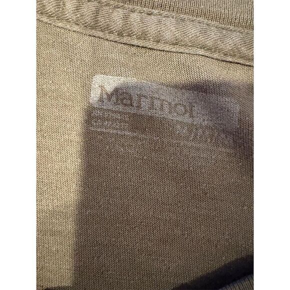 *3/$15 Marmot Men's Graphic Tee Shirt Green Short Sleeve Size L Casual - Picture 6 of 6